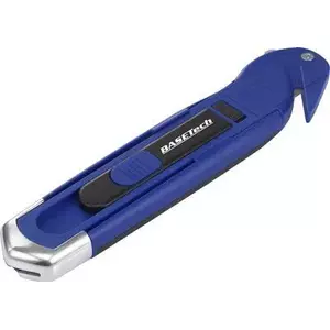 Utility Knife Basetech BT-2206462 2-in-1 Safety Cutter with Retractable Blade