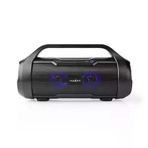 Nedis SPBB310BK portatīvais skaļrunis Stereo portatīvais skaļrunis Melns 36 W