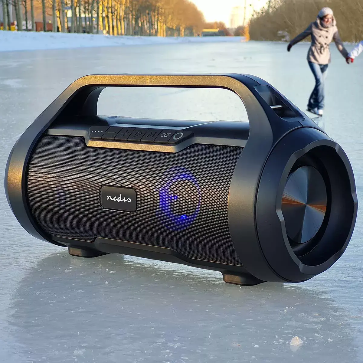 Портативная стерео колонка Nedis SPBB310BK Photo 18