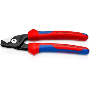 Power cable cutter Knipex StepCut Black Blue Red