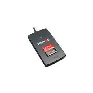 RF IDeas pcProx Plus Enroll RA FactoryTalk Black USB desktop card reader RDR-80581AKU-RA