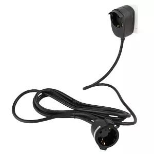 Удлинитель REV 0016150514 5м 2 AC розетки Черный