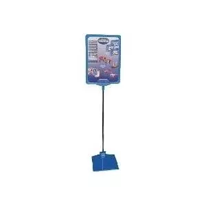 Display stand Franken PSM A4 03 metal base, A4 format, blue