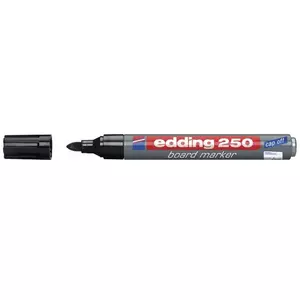 Edding 250 marker 10 pc(s) Bullet tip Black