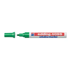 Kreida marķieris Edding 4095 Zaļš 10 gab.