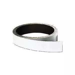 Magnetic tape Franken LS15 15 mm x 10 m, white, thickness 0.8 mm