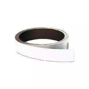 Magnetic Tape Franken LS30 0.8 mm thickness, 30 mm × 10 m, white