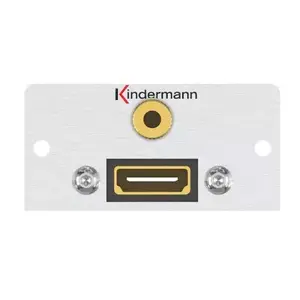 Розетка HDMI + 3.5mm Kindermann 7444000589