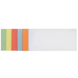 Note Paper Rectangle Franken UMZH 1020 99 Assorted Colours