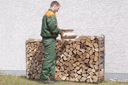 Malkas turētājs wolfcraft GmbH Stacking Aid for Firewood Photo 6