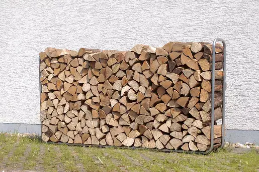 Malkas turētājs wolfcraft GmbH Stacking Aid for Firewood Photo 8