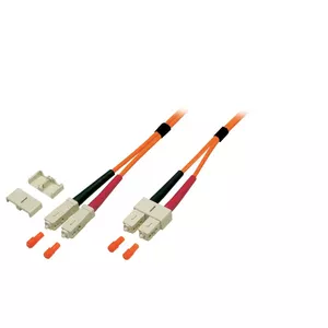 Optiskā šķiedra EFB Elektronik O6413.40 40 m SC oranžs