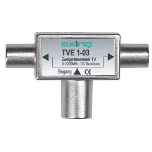 Connector Axing TVE 1-03 Silver