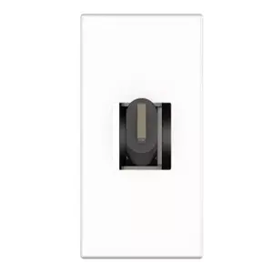 Socket Outlet USB C Kindermann 7464000620 Black White