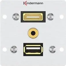 Sokets HDMI + USB A +