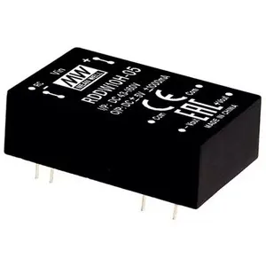 Barošanas adapteris/invertors MEAN WELL RDDW10H-05, 10 W, ieeja 43–160 V, izvade 5 V