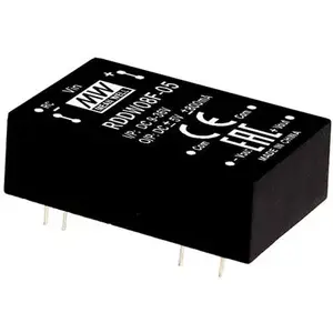 Barošanas adapters/invertors mean well RDDW08F-05, izvade 5 V, 8 W, 0.8 A
