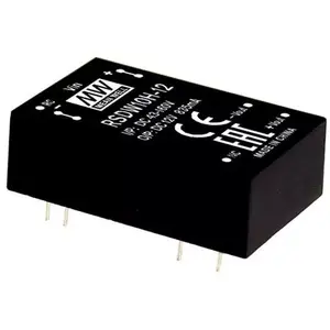 Barošanas adapteris/invertors MEAN WELL RSDW10H-03, 10 W, ieeja 43–160 V, RoHS, 16 g