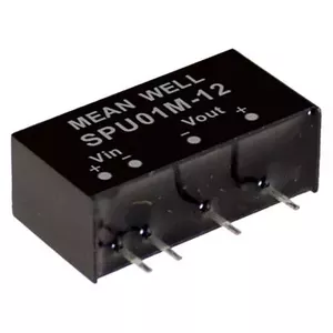 Блок питания MEAN WELL SPU01M-05 1W 5V Вход 10.8-13.2V