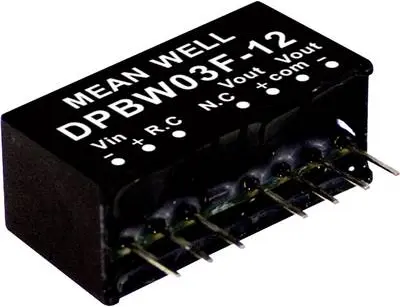 Barošanas adapteris MEAN WELL DPBW03F-05 3W