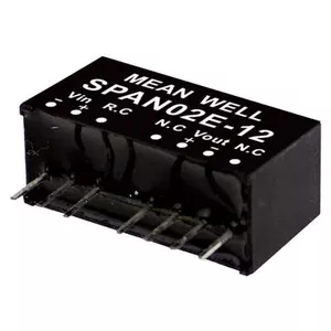 Power Adapter MEAN WELL SPAN02B-05 2W Input 18-36V Output 5V