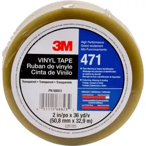 PVC Tape 3M 471T5033 Transparent 50 mm x 33 m — 3M PVC insulating tape