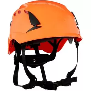Safety helmet 3M X5007VE-CE ventilated with UV sensor, orange, EN 397