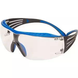 Safety glasses 3M SF401XSGAF-BLU — protective eyewear, anti-fog blue lenses