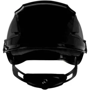 Safety helmet 3M X5512V-CE-4 ventilated with UV sensor, black