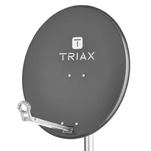 Triax TDA 65A satelītantena 10,7 - 12,75 GHz Antracīts, Pelēks