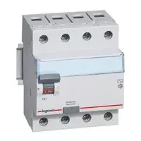 Дифференциальный выключатель Legrand 411786 TX3 63А 4-полюсный 300мА тип A