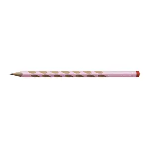 Zīmulis Stabilo EASYgraph HB — trīsstūra koka zīmulis, svina Ø 3,15 mm, rozā, 1 gab