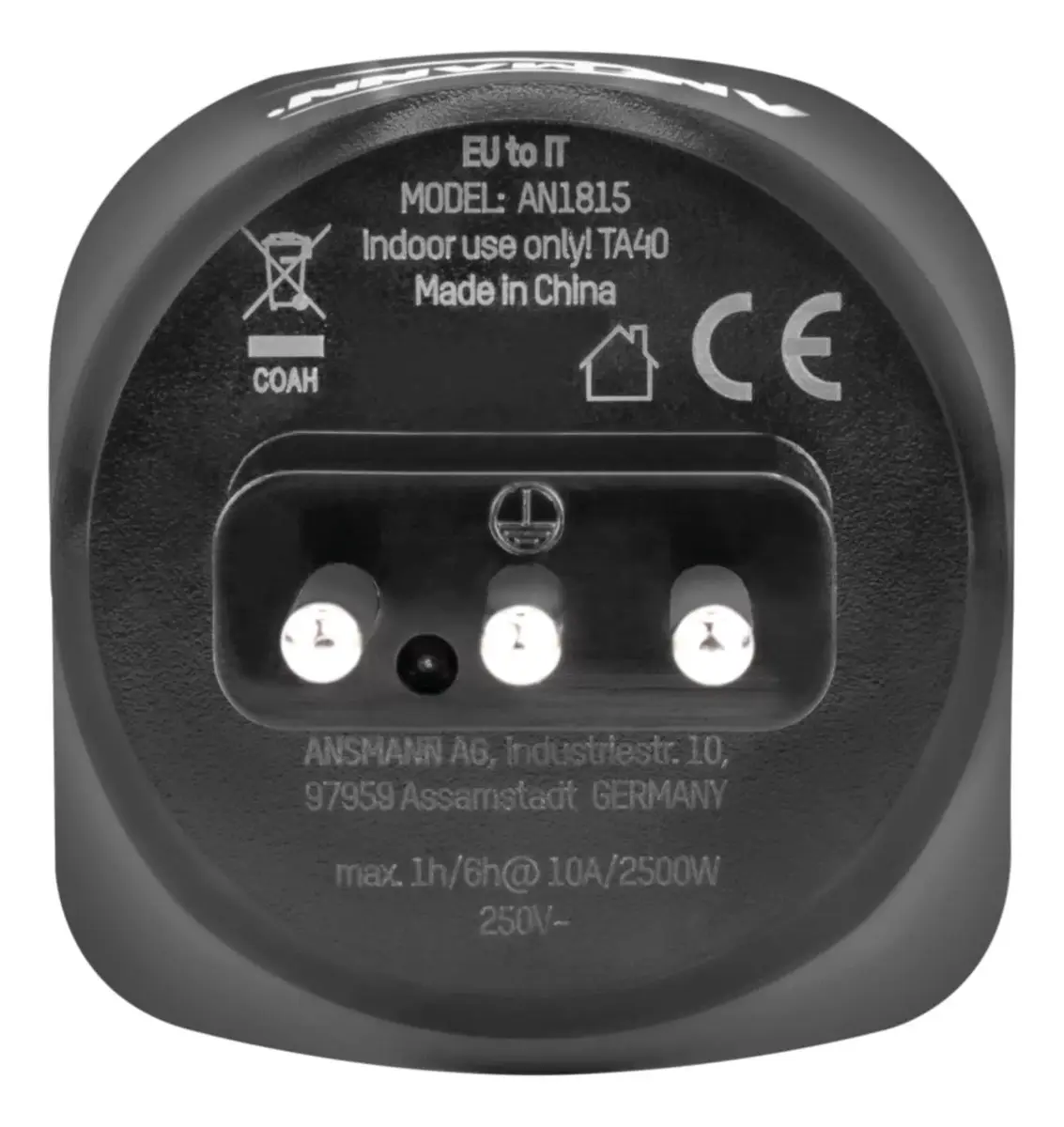 Power Plug Adapter Ansmann 1250-0035 Photo 3