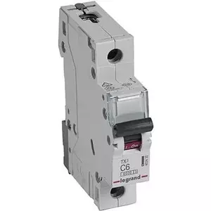 Автоматический выключатель Legrand Tx3 LS C6A 1P 6 кА M 403430