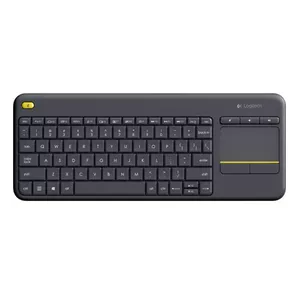 Беспроводная клавиатура Logitech K400 Plus Мини QWERTZ Черная