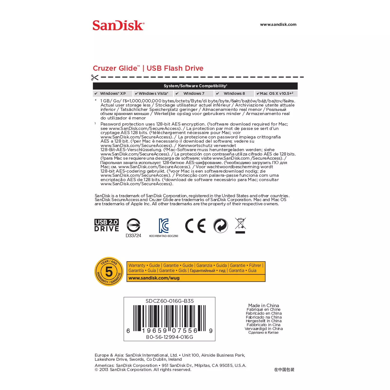 SANDISK SDCZ60-016G-B35 Photo 5