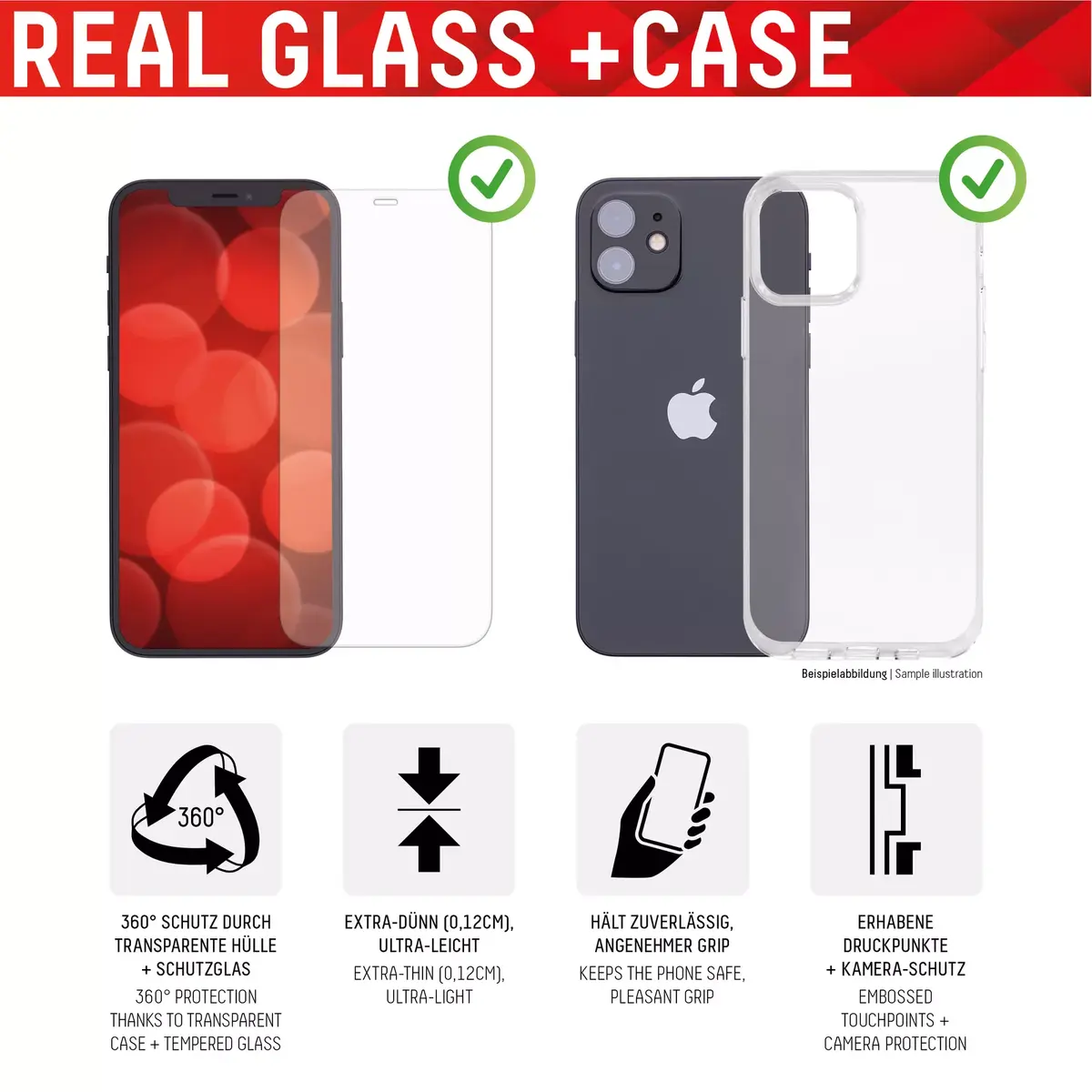 Displex ekrāna aizsargs Apple iPhone 7/8/SE Photo 4