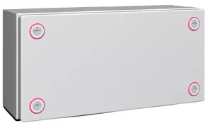 Elektriskais korpuss Rittal 1501.000 tērauds IP66, 300×150×120 mm