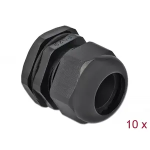 Кабельный ввод DeLOCK 60226 Черный Пластик 10 шт.