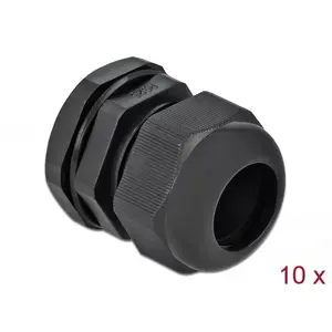 Кабельный ввод DeLOCK 60224 Черный Пластик 10 шт.