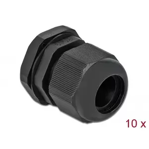 Кабельный ввод DeLOCK 60220 Черный Пластик 10 шт