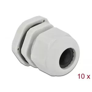 Cable Gland DeLOCK 60219 Grey Plastic 10 pcs