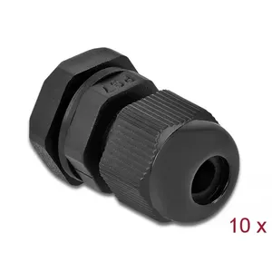 Кабельный ввод DeLOCK 60192 Черный Пластик 10 шт.