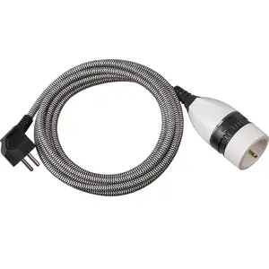 Удлинитель Brennenstuhl 1161830 3м 1 AC выход Черный Белый