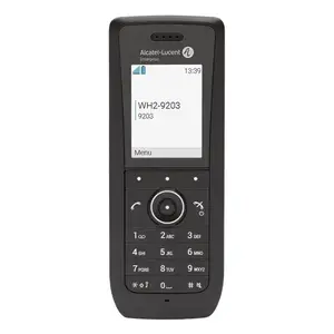 IP мобильный телефон ALCATEL 8158s — беспроводная трубка, 2" LCD 230×320, Wi‑Fi a/b/g/n/ac, кодеки G.711/G.729/OPUS, черный