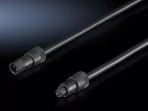 Rittal SZ 4315.830 connection accessory for enclosures, black, compatible with 4140.810/820/830/840, depth 600 mm
