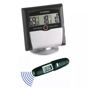 Цифровая метеостанция TFA-Dostmann 95.2008 Черная