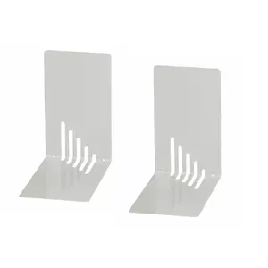 Bookend MAUL 3501082 White Steel