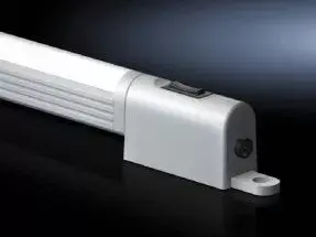 Rittal SZ 4140.830 LED sistēmas gaismeklis — pelēks ABS/PC/alumīnija korpuss, platums 430 mm
