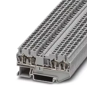 Phoenix Contact ST 2,5-QUATTRO Terminal Block, 4-Conductor, 0.08-4mm², Grey